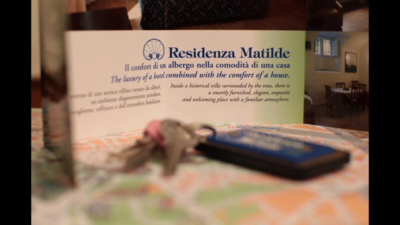 לינה וארוחת בוקר רומא Residenza Matilde מראה חיצוני תמונה